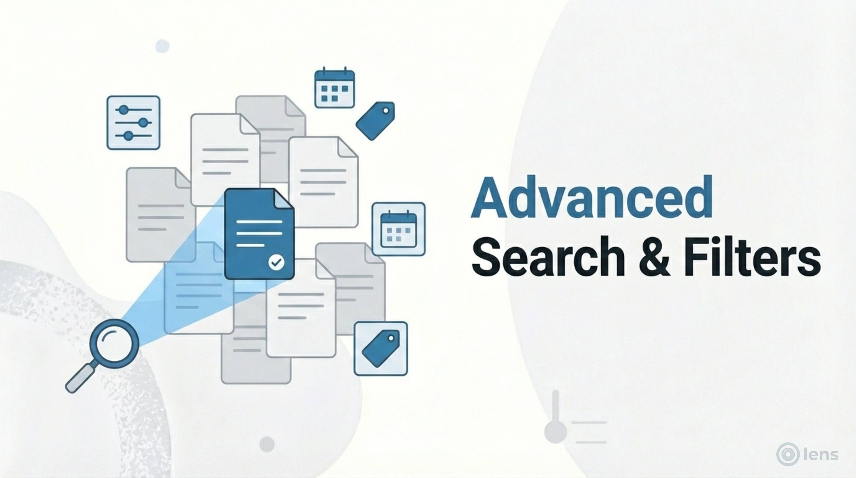 Advanced Search and Filters